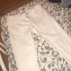 White jeans